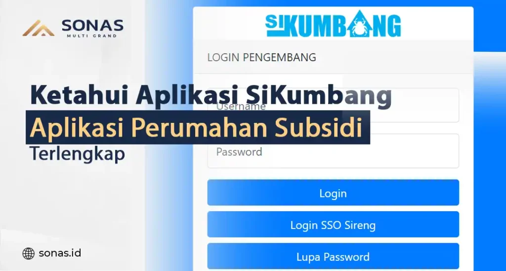 SiKumbang, Aplikasi Perumahan Subsidi