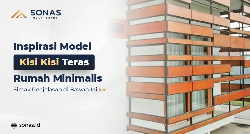 Inspirasi Model Kisi-Kisi Teras Rumah Minimalis