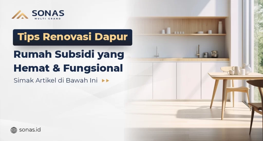 Renovasi Dapur Rumah Subsidi