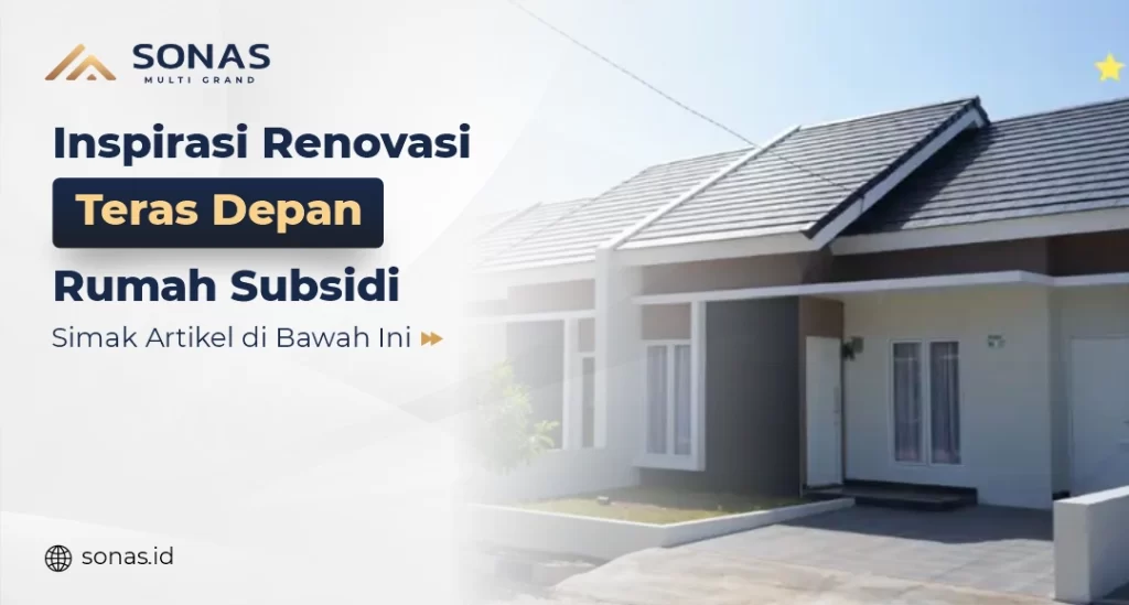 Renovasi Teras Depan Rumah Subsidi