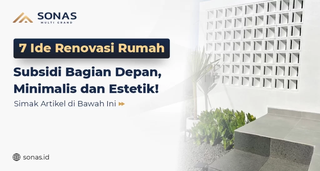 Ide Renovasi Rumah Subsidi