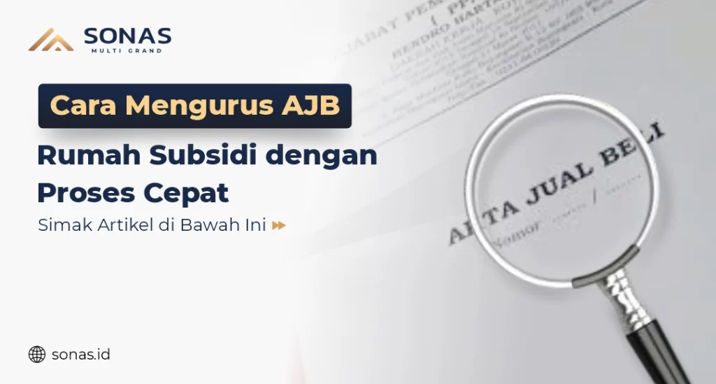 Cara Ajukan AJB Rumah