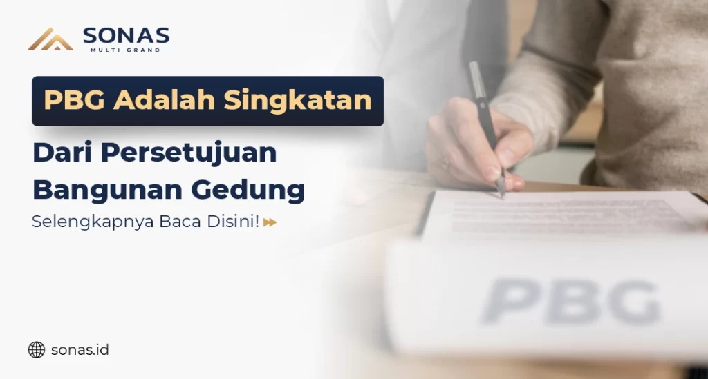 PBG Adalah singkatan dari