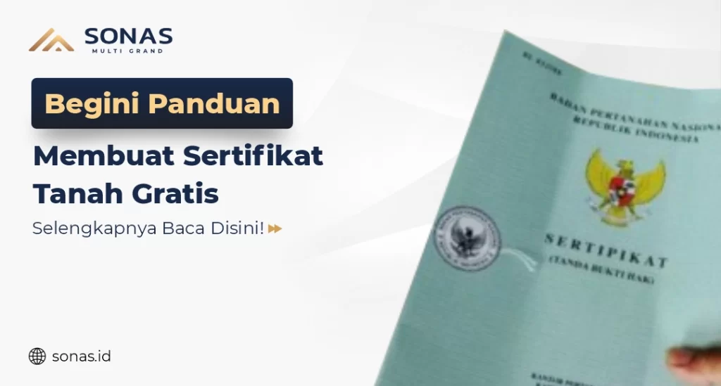 Sertifikat Tanah Gratis