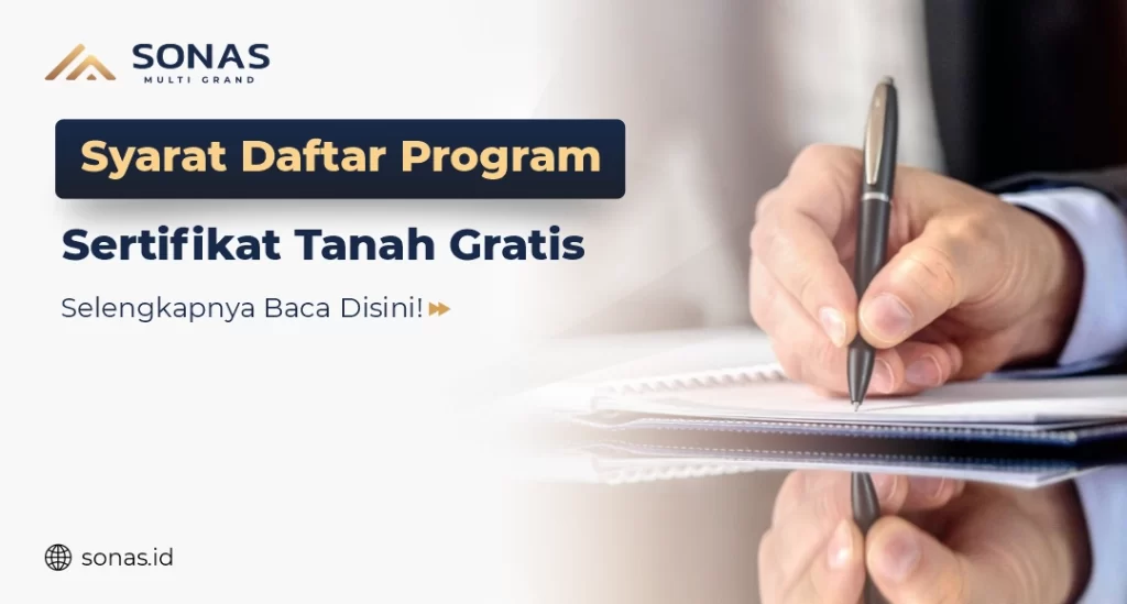 Program Sertifikat Tanah Gratis