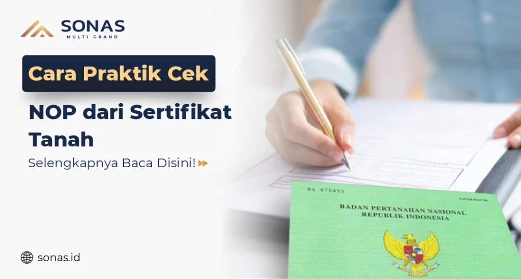 Cara Mengetahui NOP Dari Sertifikat Tanah