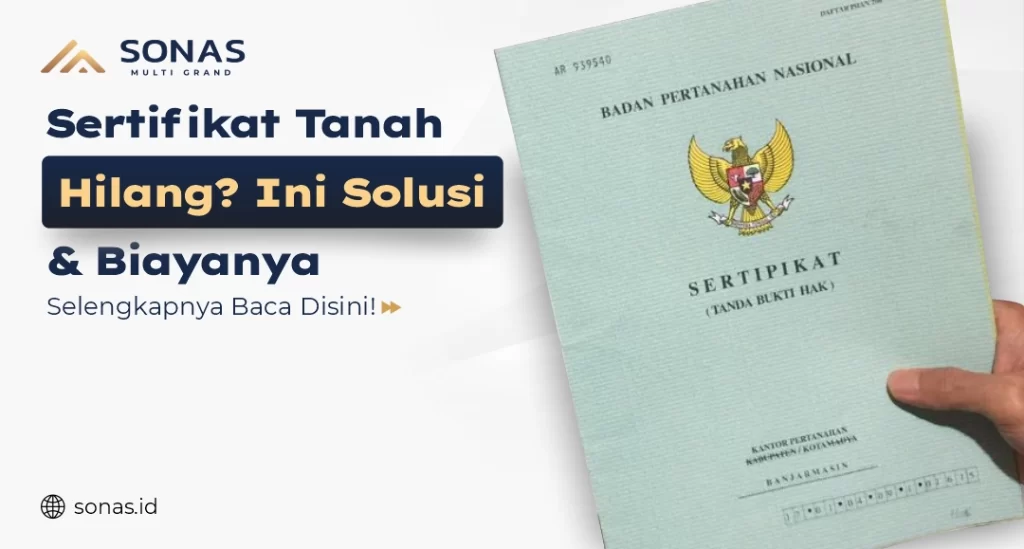Sertifikat Tanah Hilang