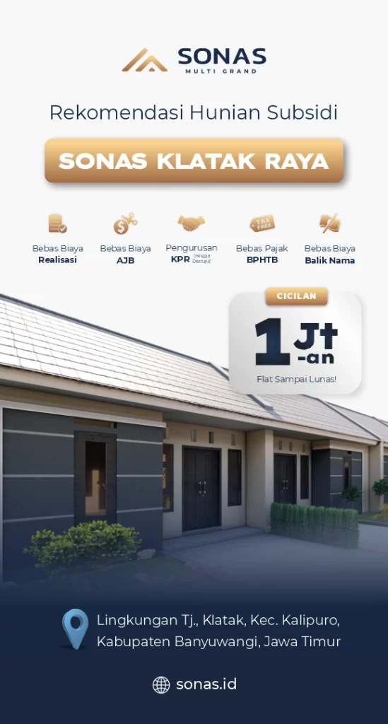 Rekomendasi Rumah Subsidi Free Biaya – Biaya