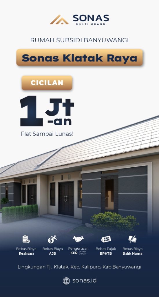Rekomendasi Rumah Subsidi Free DP dan Cicilan Ringan