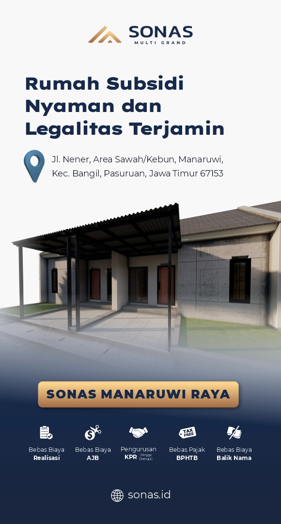 Apa Saja Sonas Manaruwi Raya, Rumah Subsidi Nyaman dan Legalitas TerjaminSyarat Umum Mengurus IMB Rumah Tinggal ?