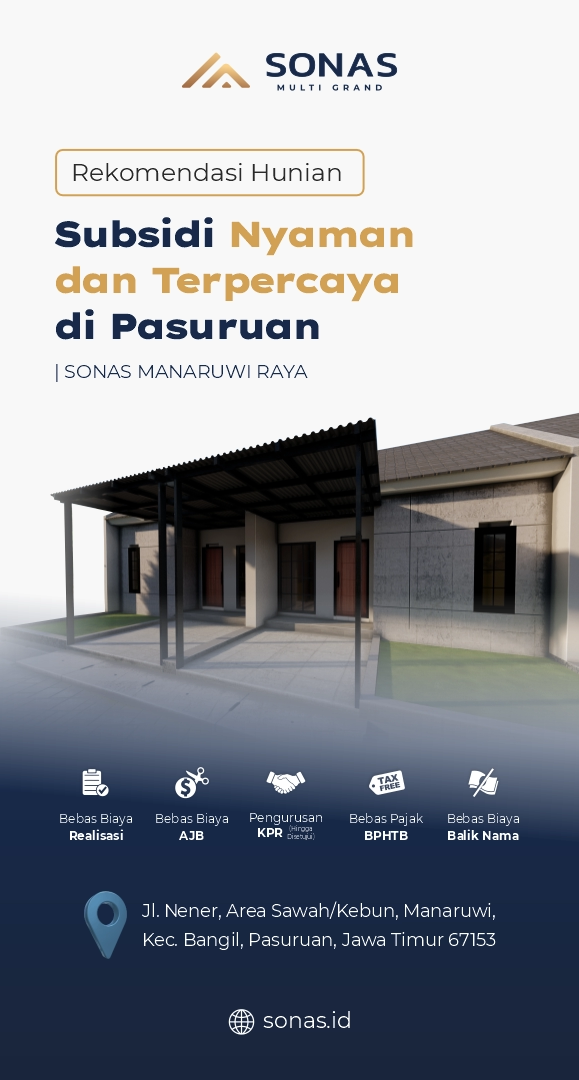 Rekomendasi Hunian Subsidi Nyaman dan Terpercaya di Pasuruan