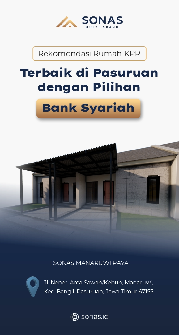 Rekomendasi Rumah KPR Terbaik di Pasuruan dengan Pilihan Bank Syariah