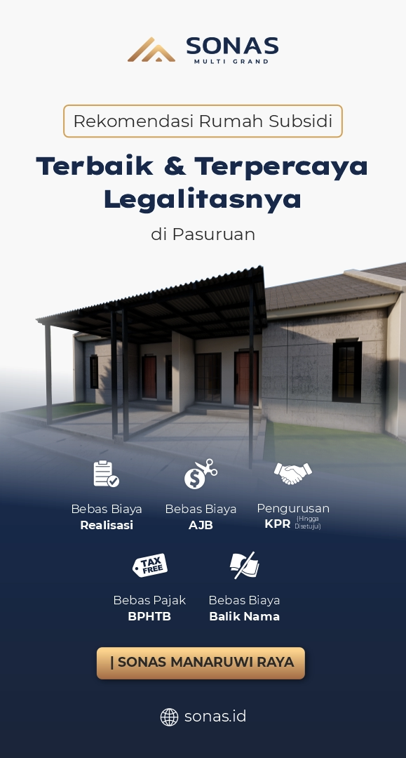 Rekomendasi Rumah Subsidi Terbaik dan Terpercaya Legalitasnya di Pasuruan