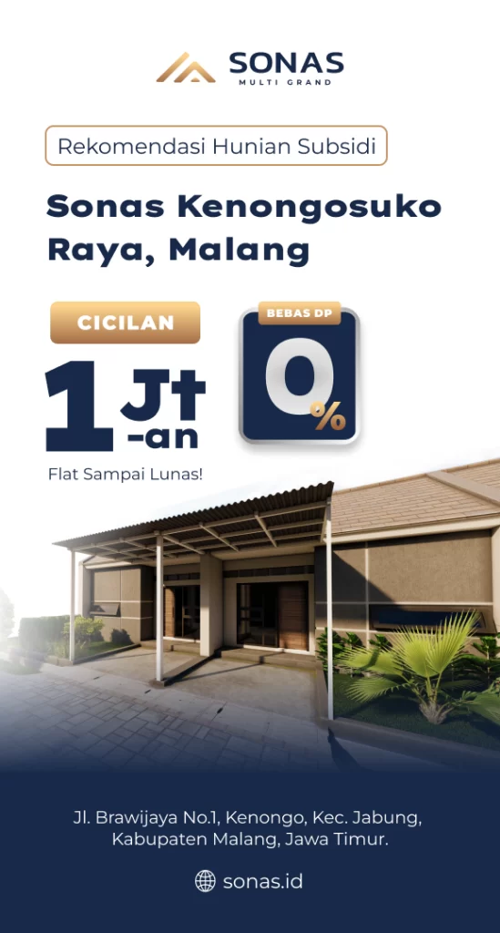 Rumah Subsidi Terpercaya di Malang  