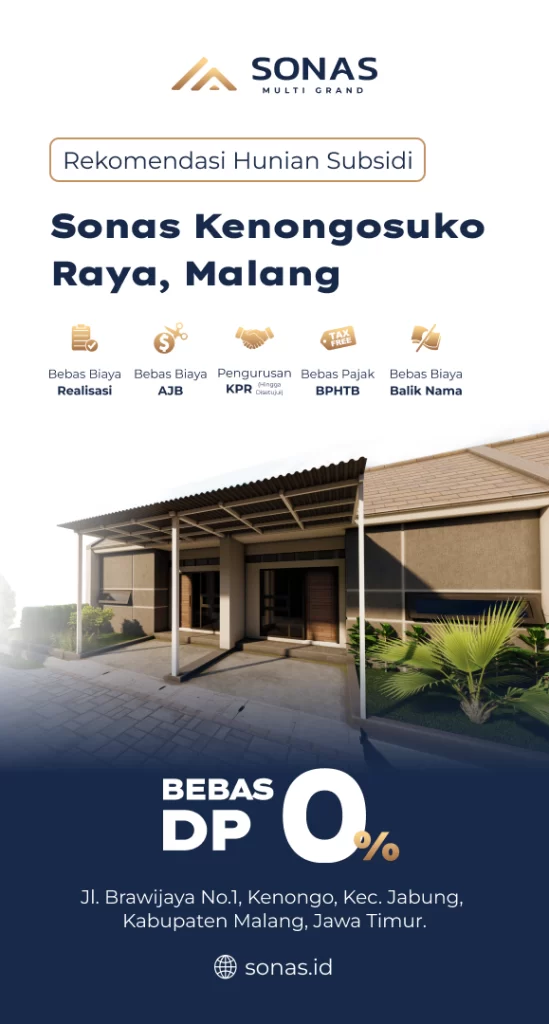 Rekomendasi Rumah Subsidi di Malang Free Biaya – Biaya