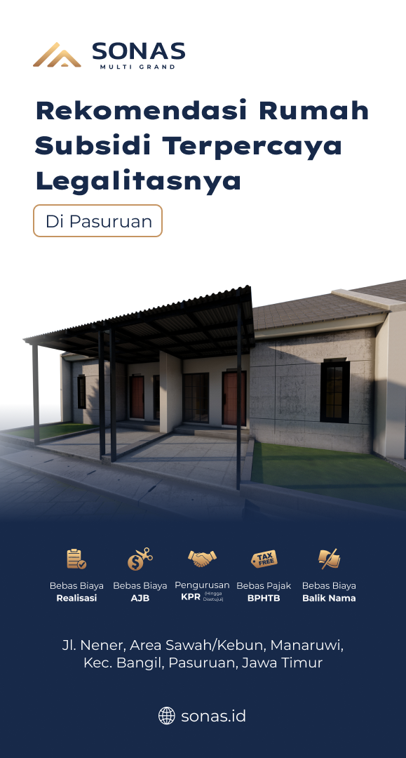 Rekomendasi Rumah Subsidi Terpercaya Legalitasnya di Pasuruan