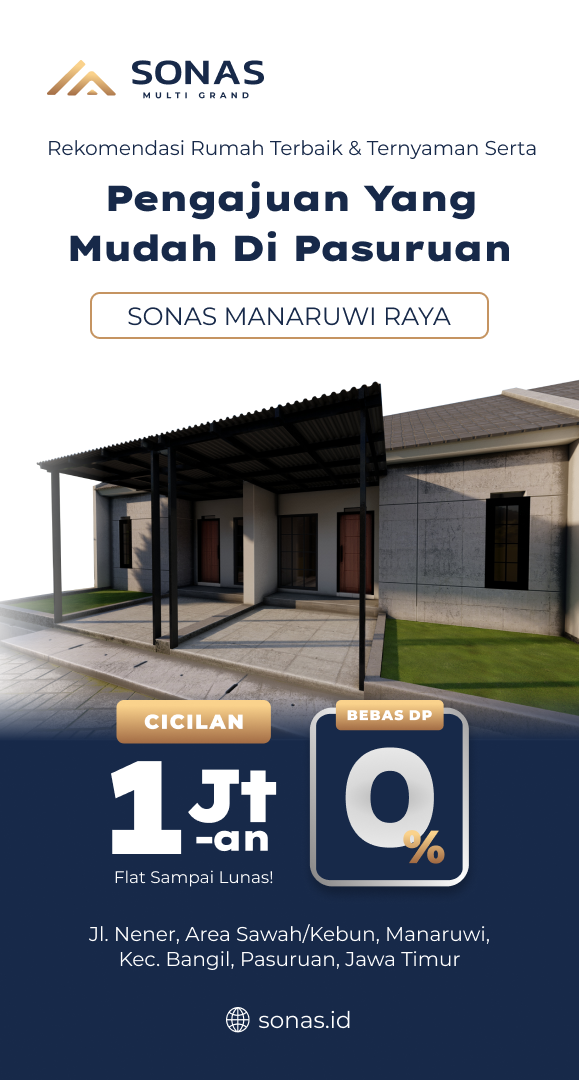 Rekomendasi Rumah Subsidi Terbaik dan Ternyaman Serta Pengajuan yang Mudah Di Pasuruan