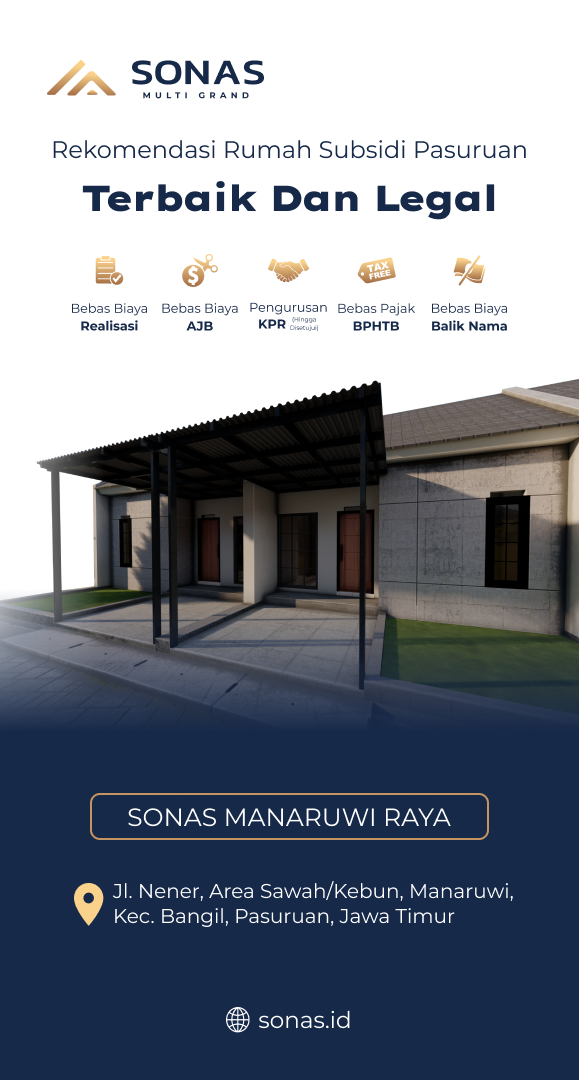 Rekomendasi Rumah Subsidi Pasuruan Terbaik dan Legal