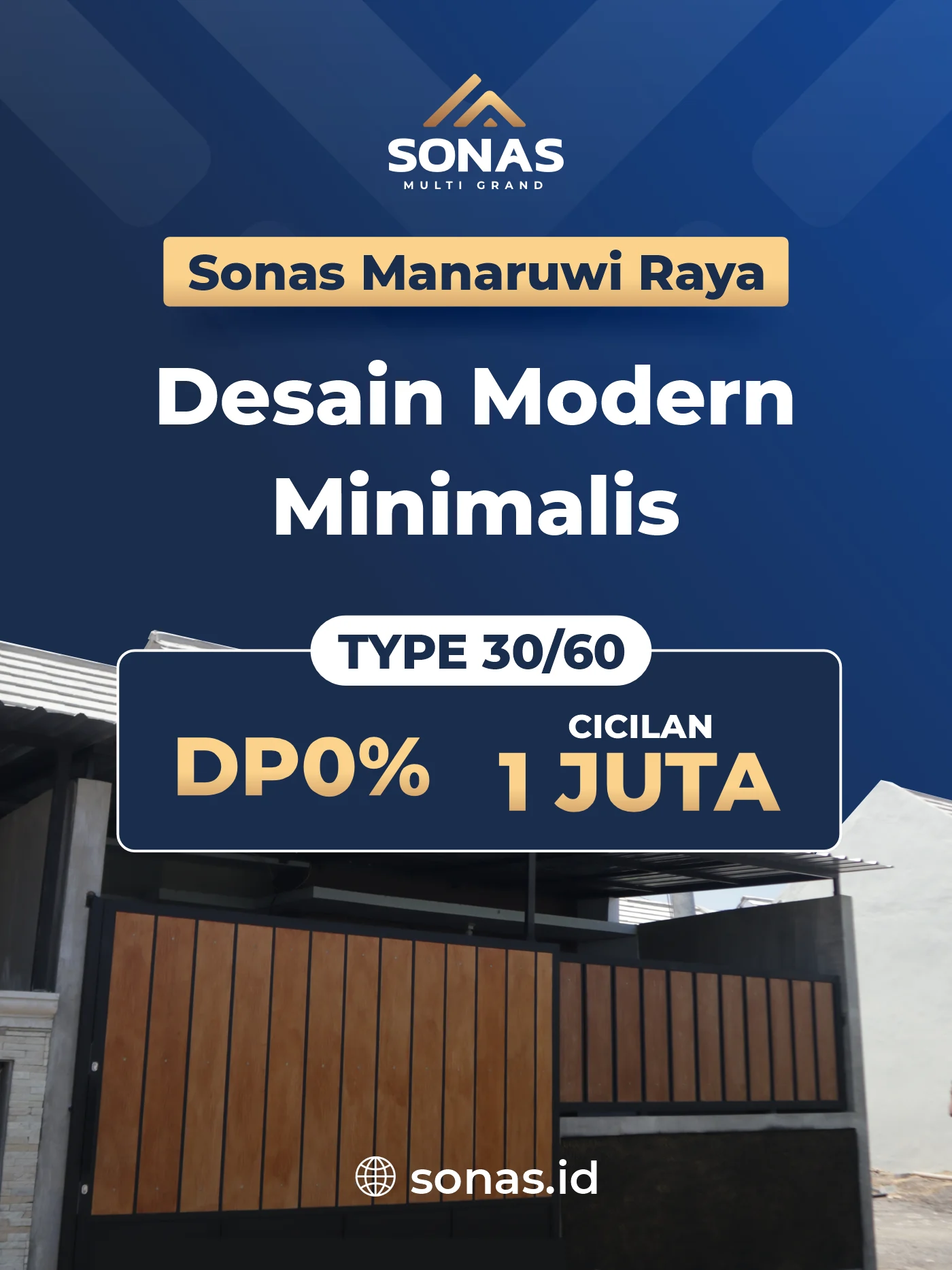 Sonas Manaruwi Raya Desain Modern Minimalis