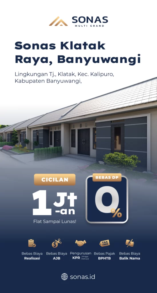 Sonas Klatak Raya: Pilihan Tepat untuk Hunian Nyaman