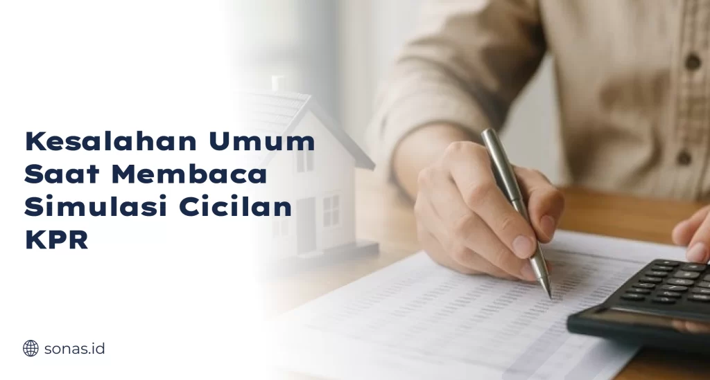 Kesalahan Umum Saat Membaca Simulasi Cicilan KPR