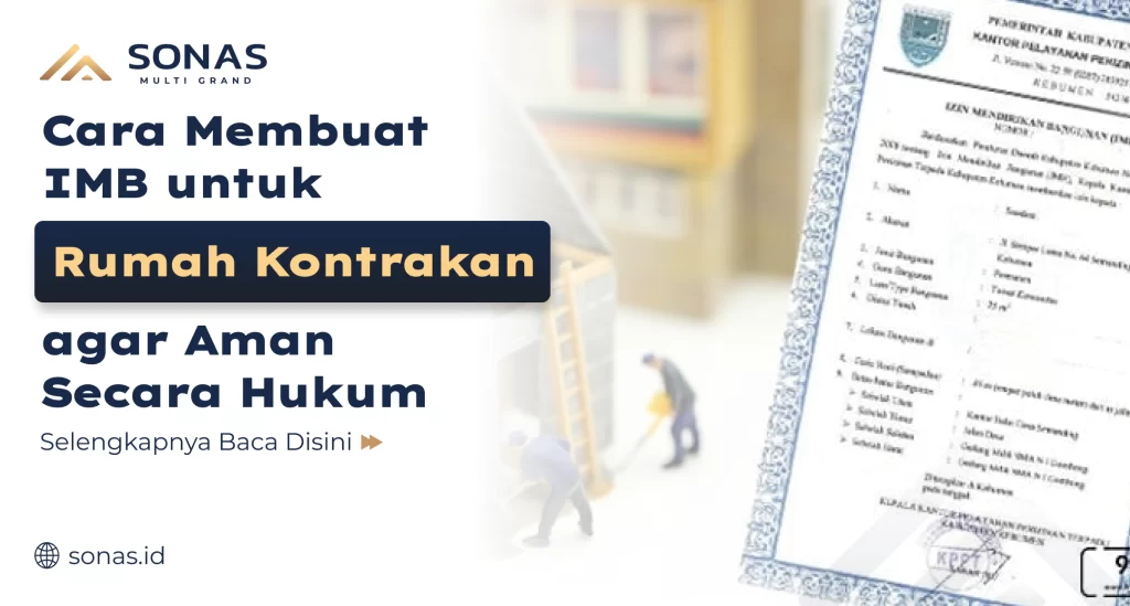 Cara Membuat IMB Untuk Rumah Kontrakan Agar Aman Secara Hukum