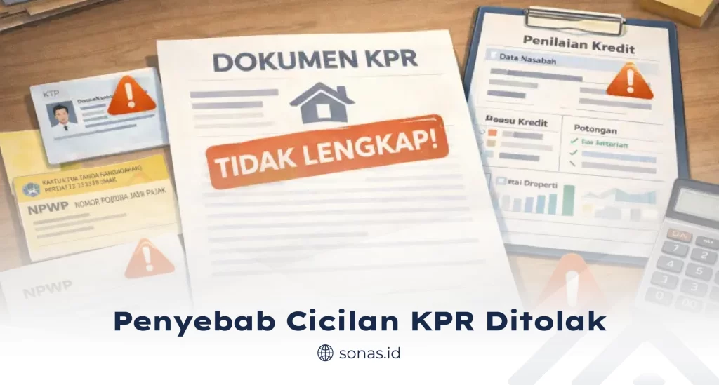 Penyebab Cicilan KPR Ditolak