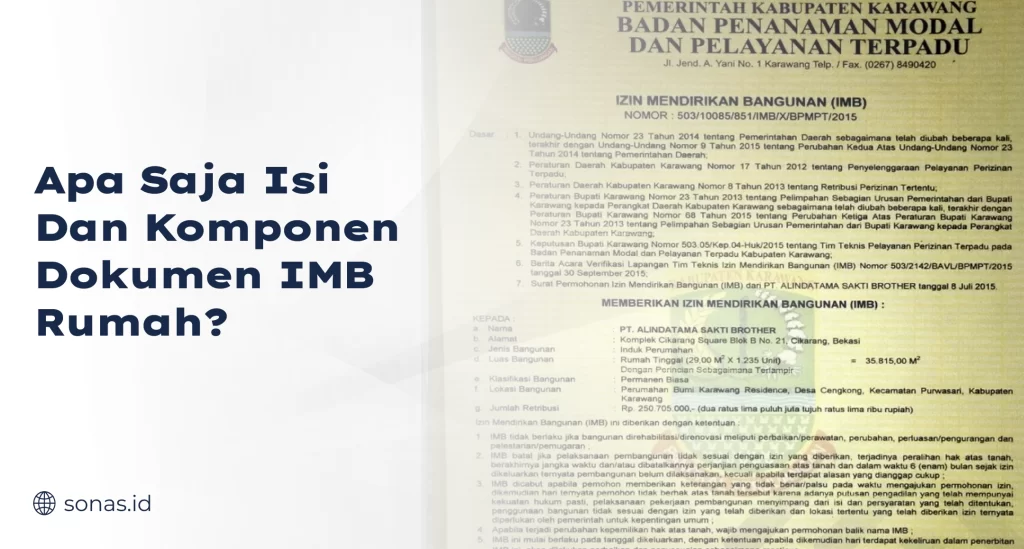 Apa Saja Isi dan Komponen Dokumen IMB Rumah?