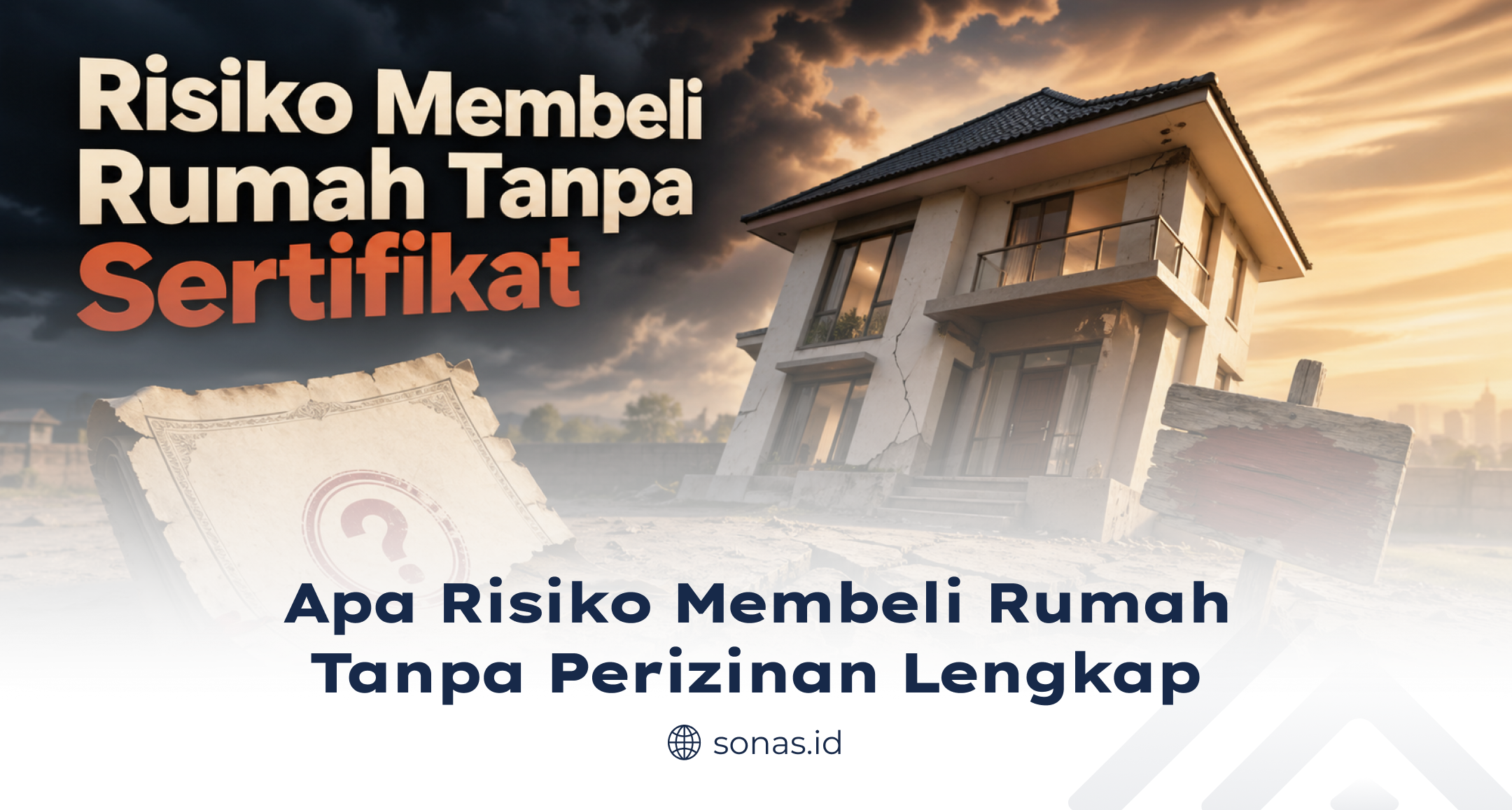 Apa Risiko Membeli Rumah Tanpa Perizinan Lengkap