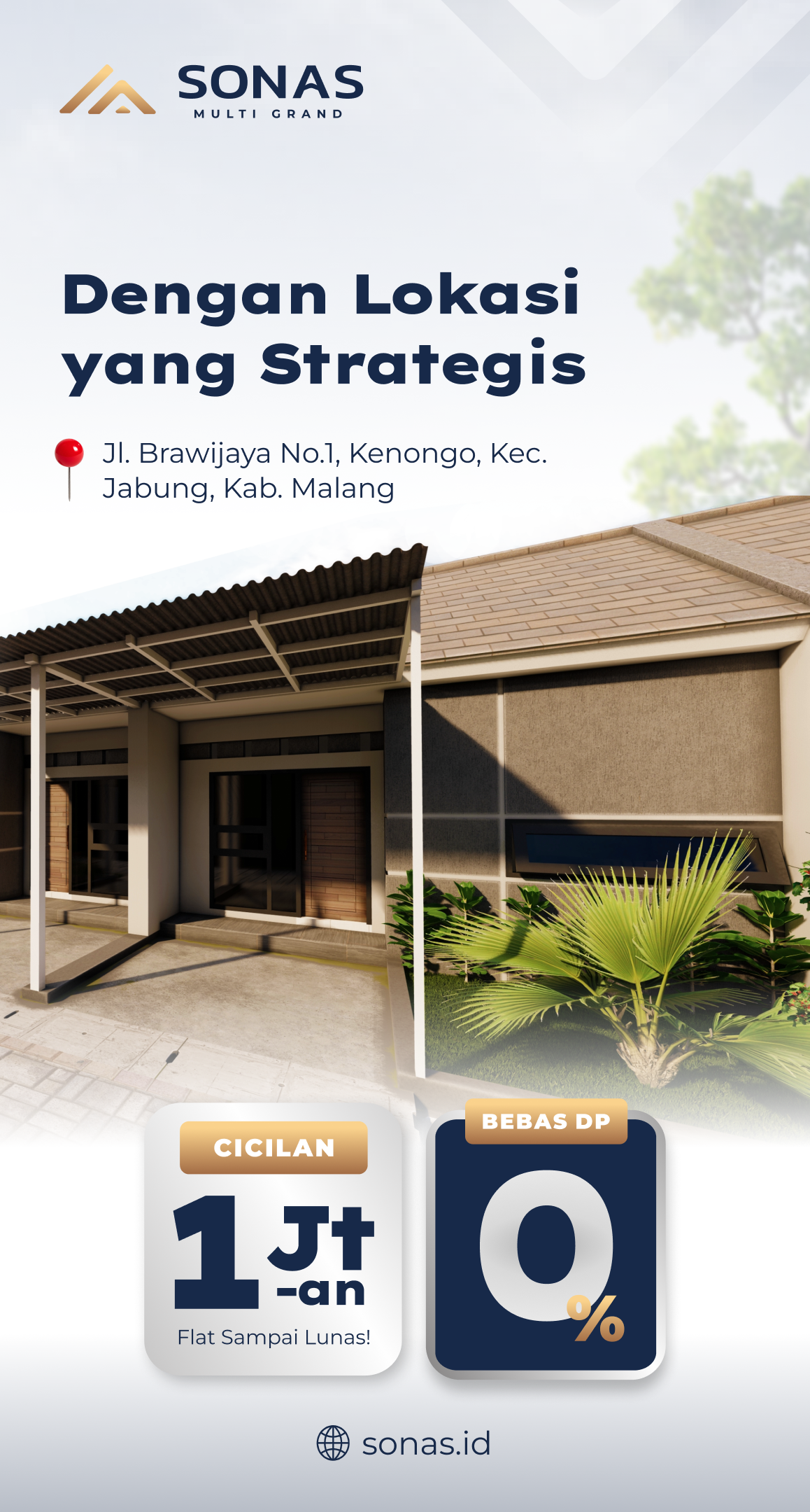 Sonas Kenongosuko Raya dengan Lokasi yang Strategis