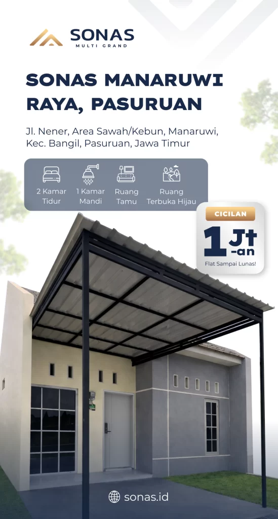 Rekomendasi Rumah Subsidi Lokasi Strategis di Pasuruan