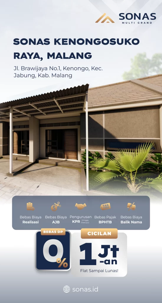 Sonas Kenongosuko Raya dengan Infrastruktur yang Baik