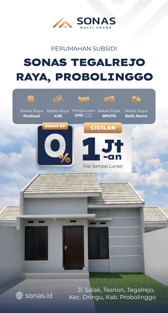 Sonas Tegalrejo, Pilihan Tepat untuk Investasi Hunian Masa Depan