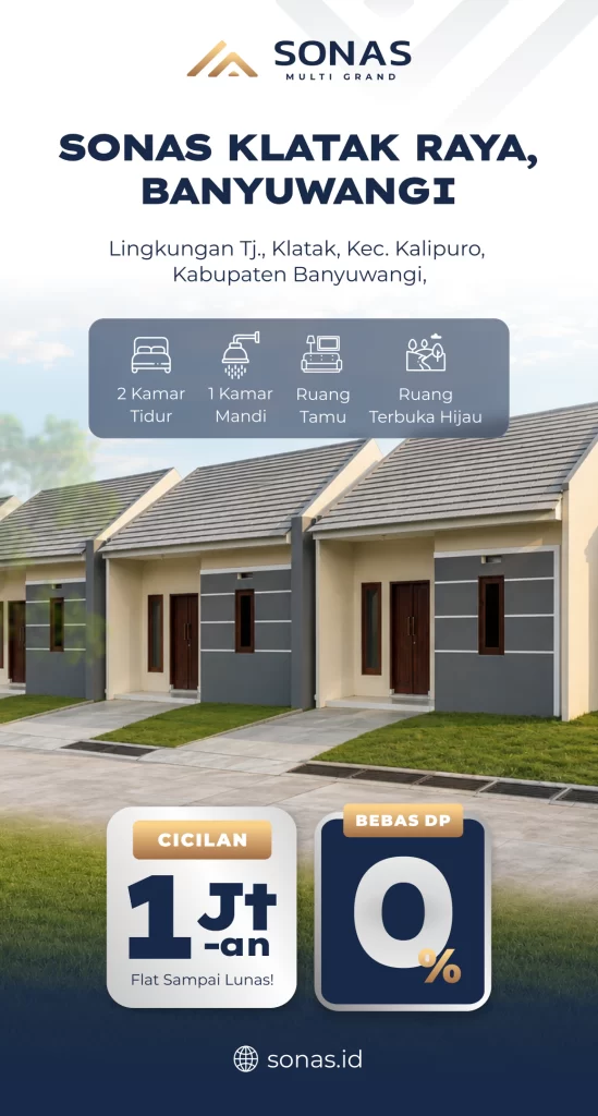 Rumah Subsidi Banyuwangi Harga 160 Jutaan