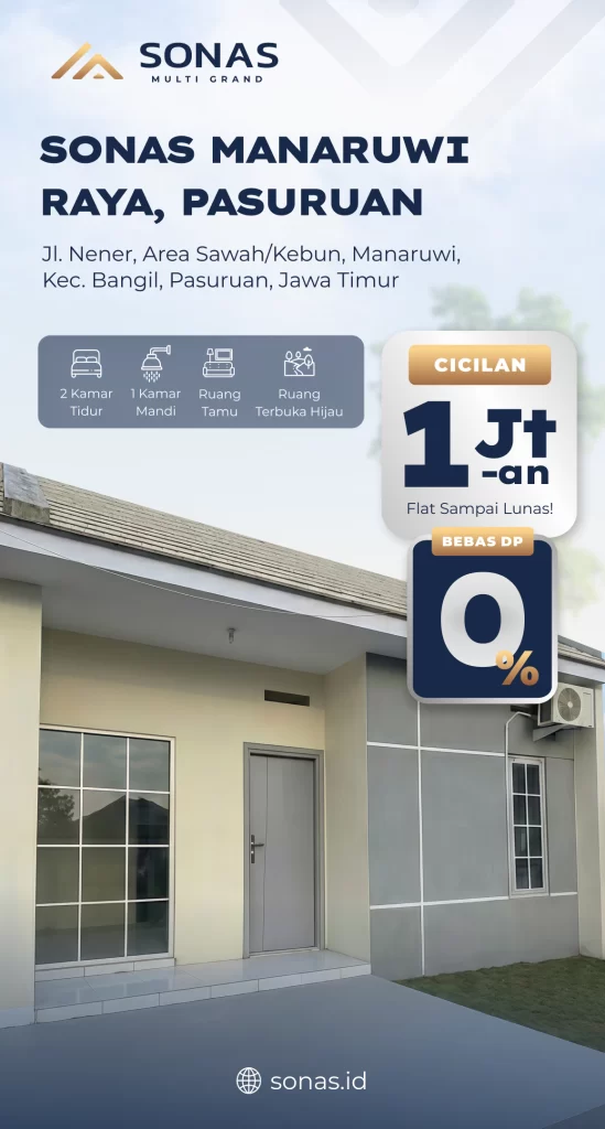 Rekomendasi Perumahan Sonas Pasuruan untuk InvestasiRekomendasi Perumahan Sonas Pasuruan untuk Investasi