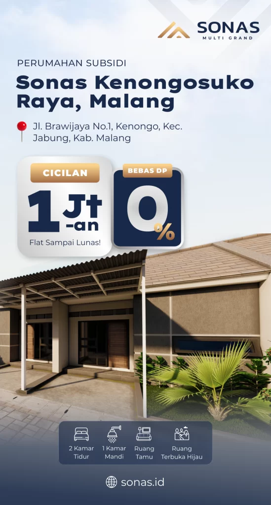 Rekomendasi Rumah Subsidi Murah Berkualitas di Malang