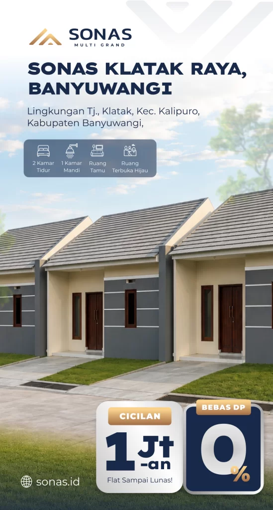 Rekomendasi Rumah Subsidi Lokasi Strategis di Banyuwangi